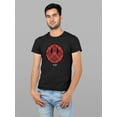 thumbnail image 2 of Plaid Smile - Trendy Checkered Emoji Design Men's T-shirt, 2 of 4