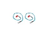 thumbnail image 1 of Kayak Rod Leash, 2Pcs Kayak Paddle Leash Easy Storing Nylon Rubber   For Boat Blue, 1 of 8