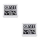 thumbnail image 2 of Wosthever Termómetro digital LCD Pantalla grande Automático Electrónico Decoración de Reloj Higrómetro Estilo simple Sala de estar 2Conjunto, 2 of 6