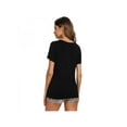 thumbnail image 5 of Ensemble de Pyjama pour Femmes à Manches Courtes, Vêtements de Nuit, Ensembles de Pyjamas, Vêtements de Nuit 2 Pcs pour Dames, 5 of 5