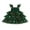 Green Christmas, variant on Toddler Kids Girls Easter Tutu Dress 12 18 24 Months 2T 3T 4T 5T 6T Adorable Flying Sleeve Square Neck 3D Carrot Bunny Decorated Tulle Princess Dresses