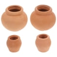 thumbnail image 3 of 4 Uds Mini macetas suculentas macetas de terracota macetas de Cactus de flores pequeñas macetas suculentas para balcón, 3 of 4