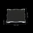 thumbnail image 2 of Unique Bargains 3' x 3' Acrylic Stamp Block Clear Stamping Block Decorative Mounting Blocks Head Shape, 2 of 7