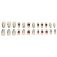 thumbnail image 1 of Fake Nails Set With Glue French Finger Nail Art False Nails Cod S6i9, 1 of 1