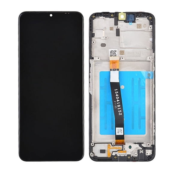 LCD Screen Digitizer Frame for Samsung Galaxy A22/A226 Black