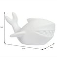 thumbnail image 5 of Hello Hobby Ceramic Paintable Figurine Shark, 5.75" x 3.85" x 3.85"  White Craft Base, New, 5 of 8