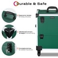 thumbnail image 3 of Byootique 18" Rolling Makeup Train Case Cosmetic Organizer Trolley Lockable Vanity, 3 of 11