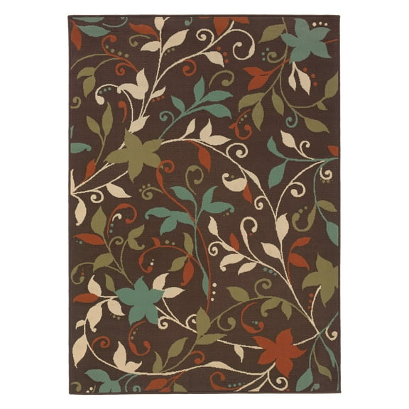 Avalon Home Malibu Garden Party Indoor/Outdoor Area Rug