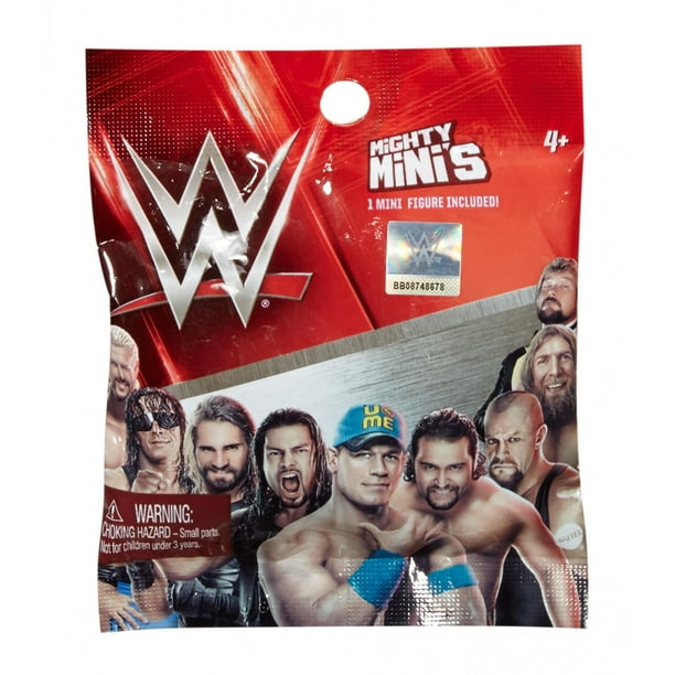 WWE Mighty Minis Collectible Action Figure (Styles May Vary) - Walmart.com