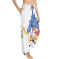 thumbnail image 2 of Balery Autumn Funny Gnomes print Women's Pajama Pants,Ultra Lightweight Pjs,Lounge Pant-Large, 2 of 9