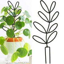 Travelwant Garden Trellis for Climbing Plant Iron Pot Trellis Leaf Shape Wire Indoor Houseplant Home Plant Tool Plant Lover Gifts Ideas
