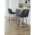 thumbnail image 3 of Toriano Counter Stools for Kitchen Counter, Counter Height Chairs, Bar Stools Set of 2, Counter Height Chairs, Bar Stools For Kitchen Island, 3 of 6