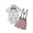 Pink, variant on CARETOO Boy Clothes Suit Dress Shirt Shorts Suspender Pants Formal Wave Point Cotton Fabric 0-18M