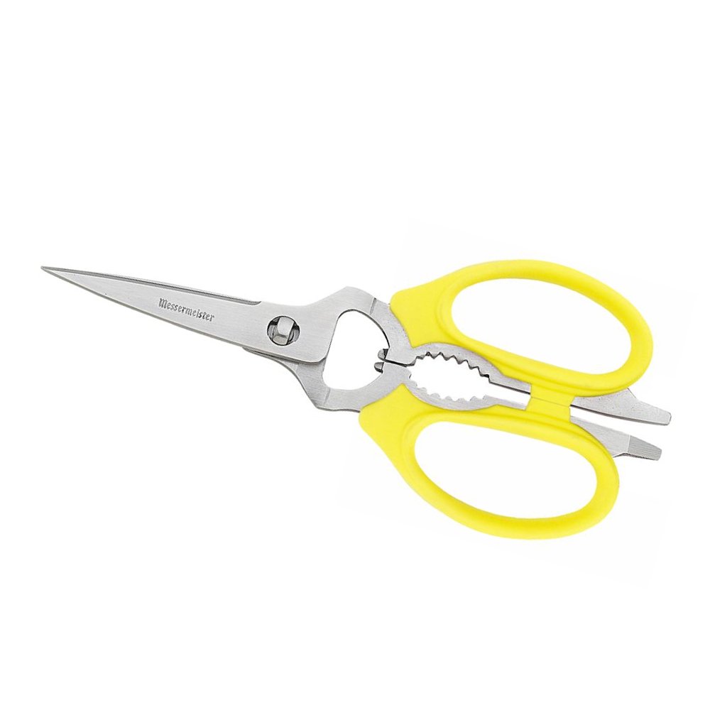 Messermeister Yellow 8 Inch TakeApart Kitchen Scissors
