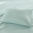 thumbnail image 5 of Comfort Classics 3M Microcell All Season Moisture Wicking Lightweight Sheet Set, Green, Twin, 5 of 12