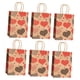 thumbnail image 5 of Bolsa de regalo para el Día de San Valentín, bolsa de regalo con forma de corazón con asas, bolso de mano, bolsa de dulces para suministros de fiesta, , estilo A perfecl Bolsa de San Valentín, 5 of 8