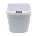thumbnail image 2 of Bathroom Trash Can, Plastic Automatic Trash Can Touchless Trash Can with Quick Response Easy to Operate Kitchen Waste Bins Large Capacity Electric Induction Trash Can for Home 16L, 2 of 8