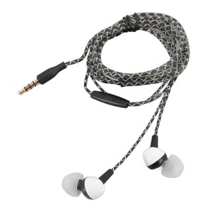 Ecouteurs câblés, professionnels en écouteurs avec micro, 4 Conseils d'oreille de remplacement, 3.5 Mm Jack Noise Ecouteurs isolants pour smartphones PC tablette