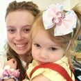 thumbnail image 4 of 2pcs 4inch 3rd Birthday Hair Bows for Girls - Glitter Number 3 Hair Bows Clips, Cute Birthday Hair Accessories for Toddlers Kids, Perfect for 3rd Birthday Party, Daily Wear, 4 of 10