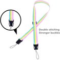 thumbnail image 3 of Camera Neck Shoulder Strap Compatible with Fujifilm Instax Mini 11/9/ 8/90/ 8+/ 7s Instant Film Camera, Rainbow （2 pieces）, 3 of 5