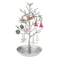 thumbnail image 2 of HZKAICUN Little Birds Tree Jewelry Earring Necklace Display Stand Jewelrys Storage Towers Alloy Tree Display Stand, 2 of 9