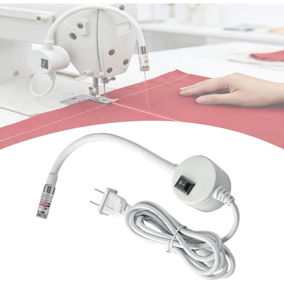 Magnetic Positioning Quilting Light - Adjustable Dot,Straight Line & Crosshair Projection,Enhanced Vision Guide Sewing Accessories