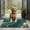Teal Gold Marble, variant on Teal Gold Marble Pattern Door Rugs,Washable Non Slip Door Mats Indoor,Decorative Door Mats,Entry Mat Indoor for Entrance,Bedroom,Kitchen,Bathroom,17"x30"