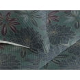 thumbnail image 3 of Ambesonne Dahlia Flowers Quilted Bedspread Set 3 Pcs, Floral Scene Jungle, Twin, Teal Plum Dark Lavender, 3 of 4