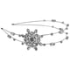 thumbnail image 1 of Diadema para mujer con brillantes diamantes de imitación, diadema para niña, diadema de flores, elegante diadema para el cabello, 1 of 7