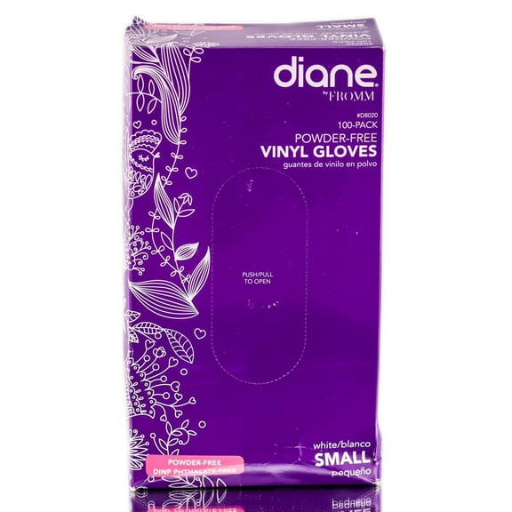 Other Accessories: Diane Powder Free Vinyl Gloves (Size : Small)