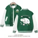 thumbnail image 5 of Abrigo de uniforme de béisbol con estampado de dibujos animados Sanrios, chaqueta Kawaii Kuromi Cinnamoroll, Top de manga larga, ropa para niños, 5 of 5
