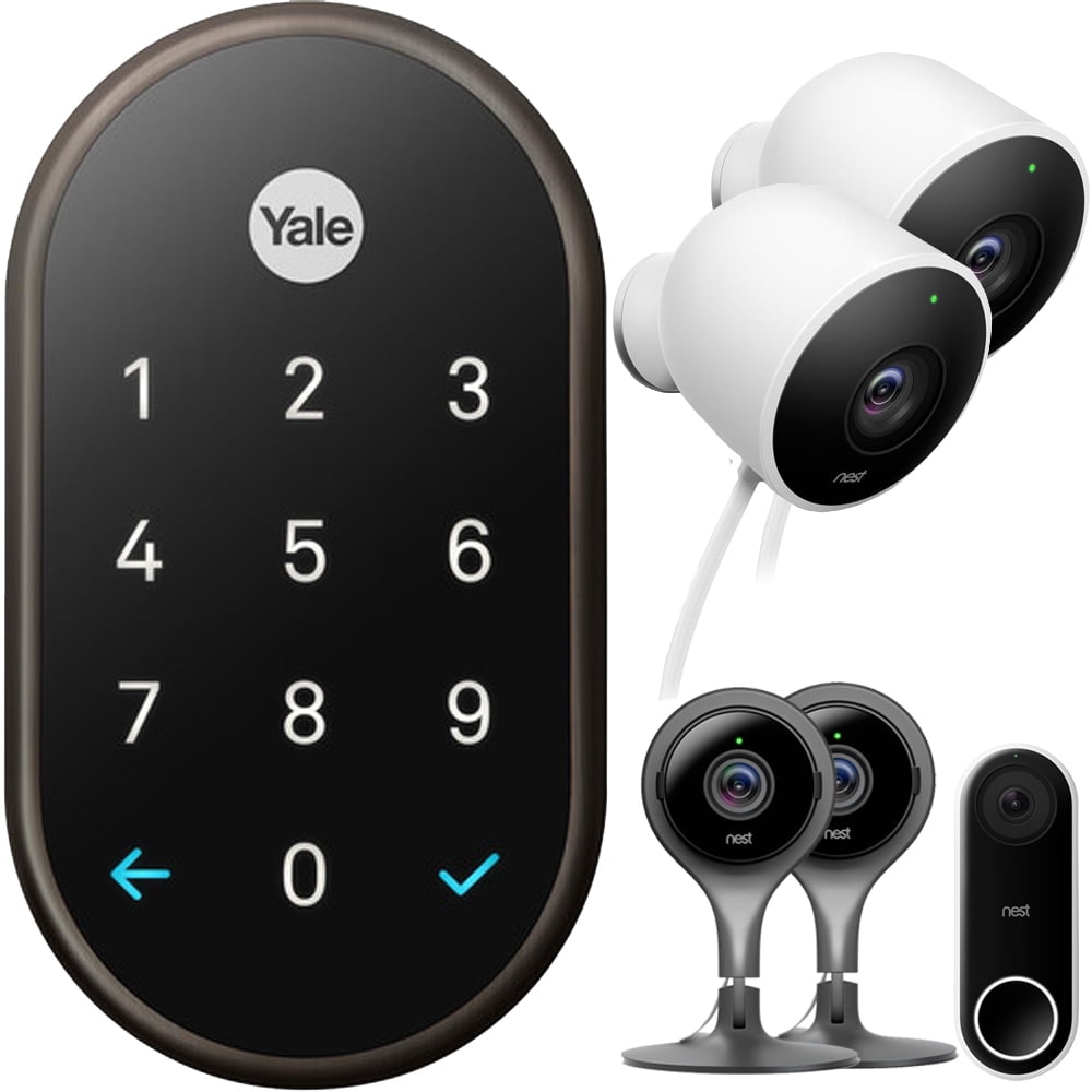 nest x yale lock oil rubbed bronze with google nest connect