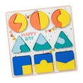 thumbnail image 2 of Wooden Jigsaw Puzzles Children Early Education Learning Toy Montessori Toy for 1 Math, 2 of 8