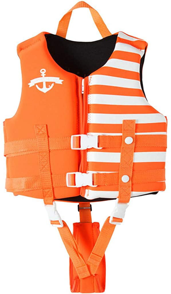 Woordenlijst meesterwerk Vergemakkelijken QWZNDZGR Toddler Swim Vest Life Jacket Kids Swimming Vest Floation Swimsuit  Swimwear with Adjustable Safety Strap for Unisex Children - Walmart.com