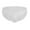White Underwear for Men, variant on Mens Underwear Casual Solid Color Lightweight Mid Waisted High-Cut Breathable Briefs