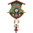 thumbnail image 2 of Alexander Taron 4.25" Engstler Battery-Operated Mini Cuckoo Wall Clock, 2 of 2