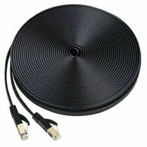 CableVantage RJ45 Cat6 100FT 100 ft Ethernet LAN Network Cable for PS Xbox PC Internet Router black