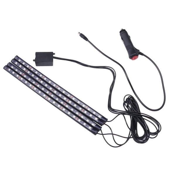 OUNONA Car Interior Atmosphere Lights Car Atmosphere Lamp Seven Colors Decorative Lighting 1 Set for Driving
