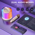thumbnail image 3 of Máquina de karaoke TAEMVV 2024 nueva redonda mini portátil Bluetooth, 3 of 7