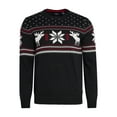 thumbnail image 7 of Chaps Men's & Big Men's Cotton Holiday Fairisle Crewneck Sweater, Sizes S-3XL, 7 of 7