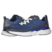 LA Gear Mens Highland Athletic Lowtop Sneakers, Navy Blue