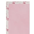 thumbnail image 3 of Modern Moments by Gerber Gender Neutral Plush Blanket with Satin Trim, Roses, 3 of 6