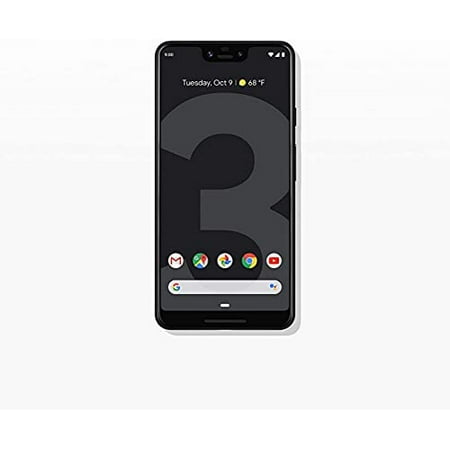 Google Pixel 3 XL Unlocked GSM/CDMA - US Warranty (Just Black, 64GB) (Renewed)