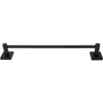 thumbnail image 2 of Vienna Towel Bar, 18 Inches, Matte Black by Stone Harbor Hardware, 2 of 4