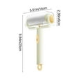 thumbnail image 3 of Replaceable Hot Melt Roller Portable Lint Remover with Wall Mount Hook for Clothes, Furniture, Pet Hair, Storage, 25x14x6cm, Multi-Color, 3 of 6
