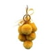 thumbnail image 2 of Guardurnaity Bolso llavero de uva decoración colgante portátil Adorable bola de pelo llavero fiesta banquete llavero ornamento regalo de Ropa, zapatos y accesorios Miscelánea Amarillo, 2 of 6