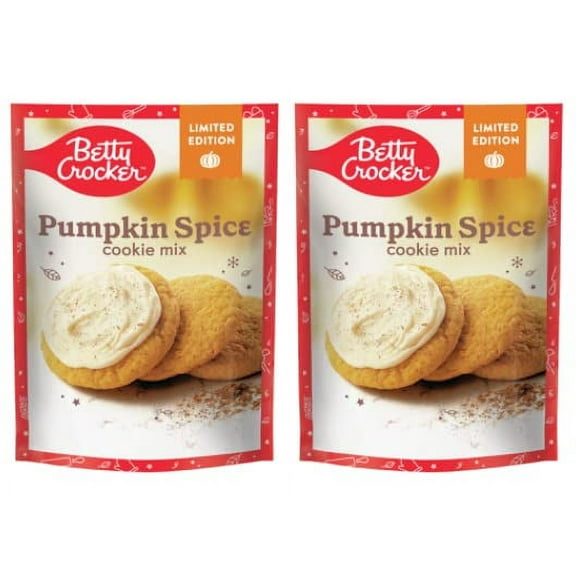Betty Crocker Limited Edition Pumpkin Spice Cookie Mix - (2 Pack)