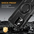 thumbnail image 5 of Case for Moto G 5G 2024,Military Grade Drop Full-Body Shockproof Protective Lens Holder Kickstand TPU+PC Wireless Magnetic Phone Case for Motorola Moto G 5G 2024 (Blue), 5 of 10