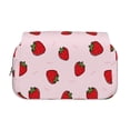 thumbnail image 2 of Disketp Strawberry Estuche de Lápices de Doble Capa con Tapa Abatible y Cremallera, Organizador Escolar para Adolescentes y Adultos, 2 of 7