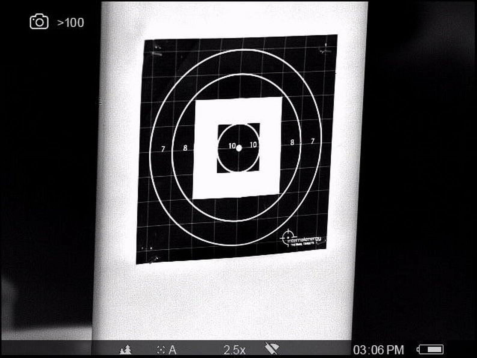 Internal Energy Zeroing Thermal Targets with Bullseye Cardboard Paper Targets, 5-Pack